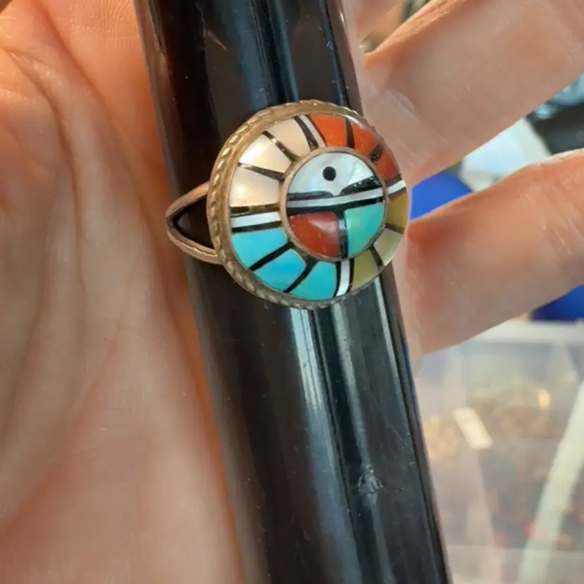 Zuni Ring Sz 10.75