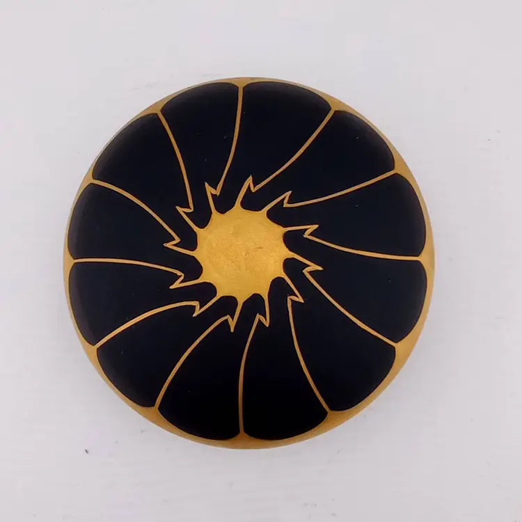 Art deco powder box, DeVilbiss