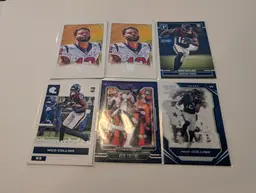 Nico Collins RC Card Lot