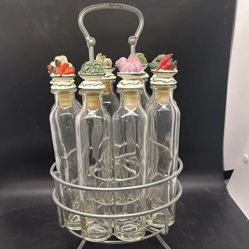 120. VTG OIL BOTTLES FOR HERBAL FLAVORING