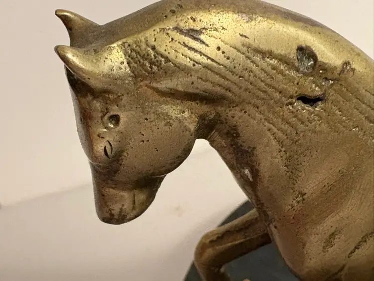 Beautiful Vintage Brass Horse - Figurine