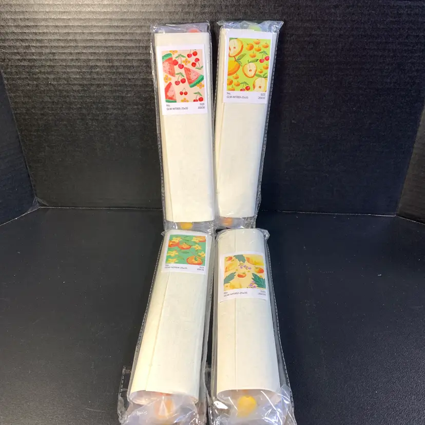 4-Fruit Paint-By-Numbers