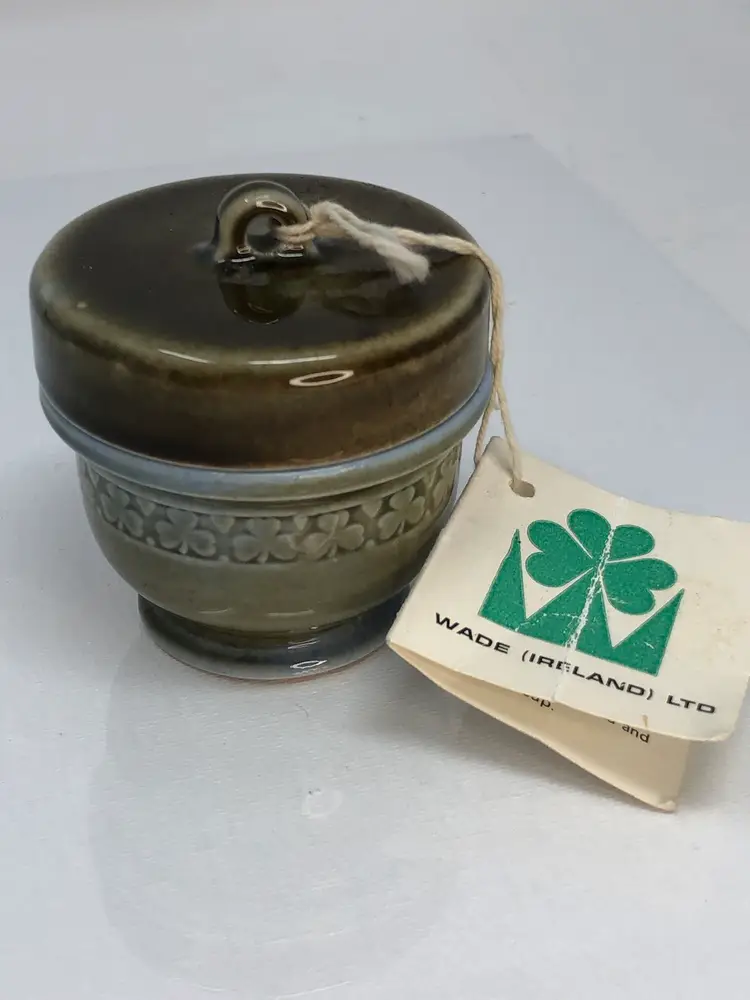 Wade Irish Porcelain Egg Coddler with Original Tag