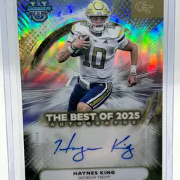 Haynes King - 2025 Bowman U Best of 2025 Auto Georgia Tech