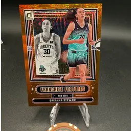 Breanna Stewart Franchise Features #/75 2025 Donruss WNBA New York Liberty