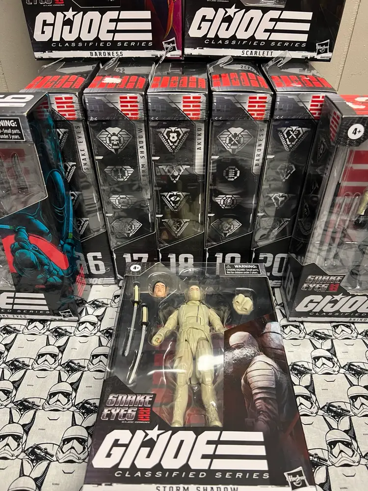 G.I. Joe Origins Classified Series Set of 5 SNAKE EYES #16, 17, 18, 19, 20