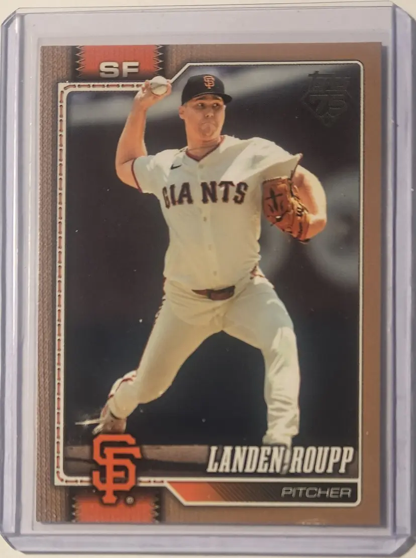 2026 Topps Series 1 Gold Landen Roupp 0750/2026