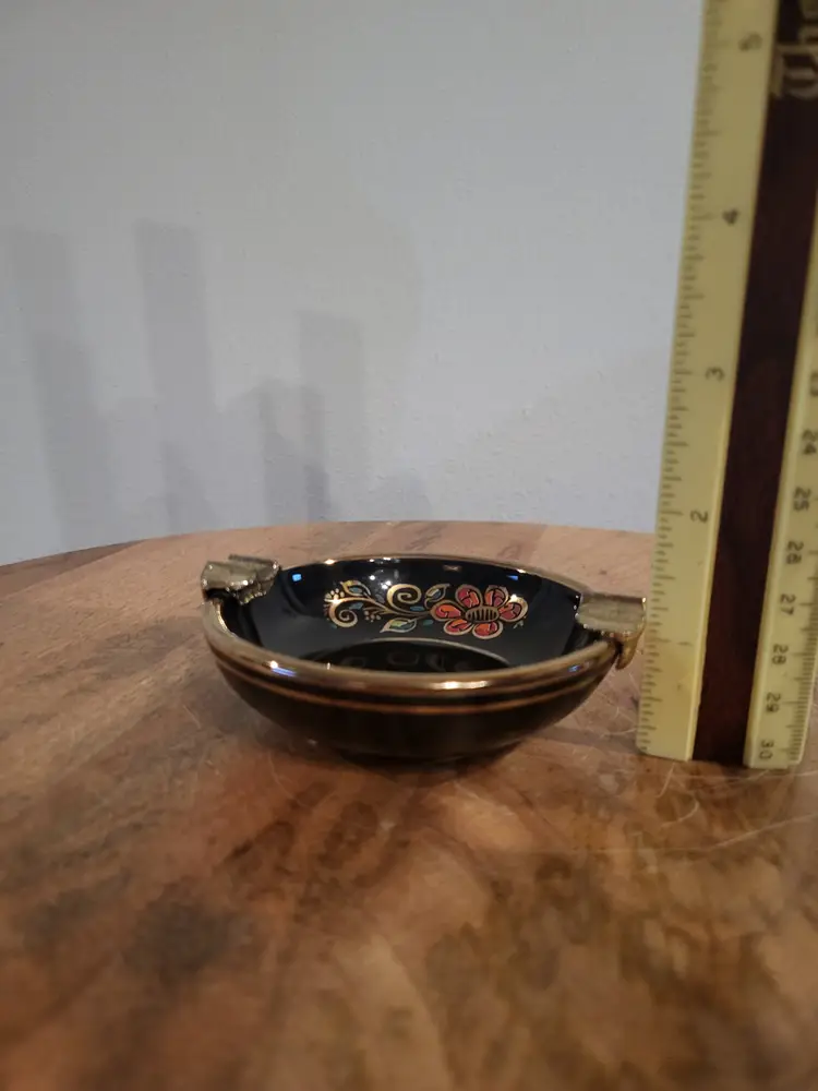 Vintage Ashtray Treasure Island Casino and Bingo Clear Glass