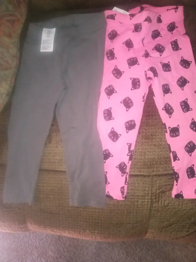 #07 Toddler stretch on pants set of 2