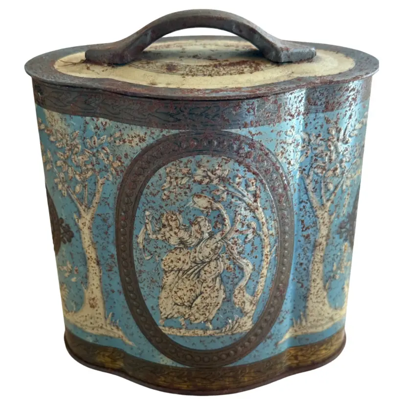 Benson's Old Home Kitchens Athenian Classic Tea Tin Vintage