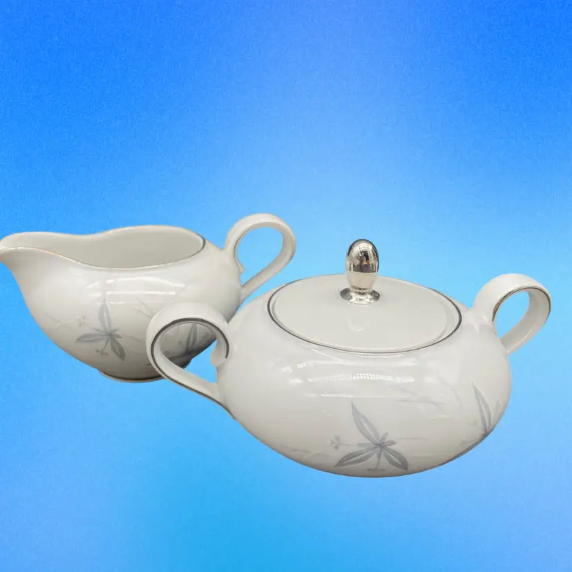 Vintage Royal Heidelberg Cream & Sugar Set In The Lisa Pattern