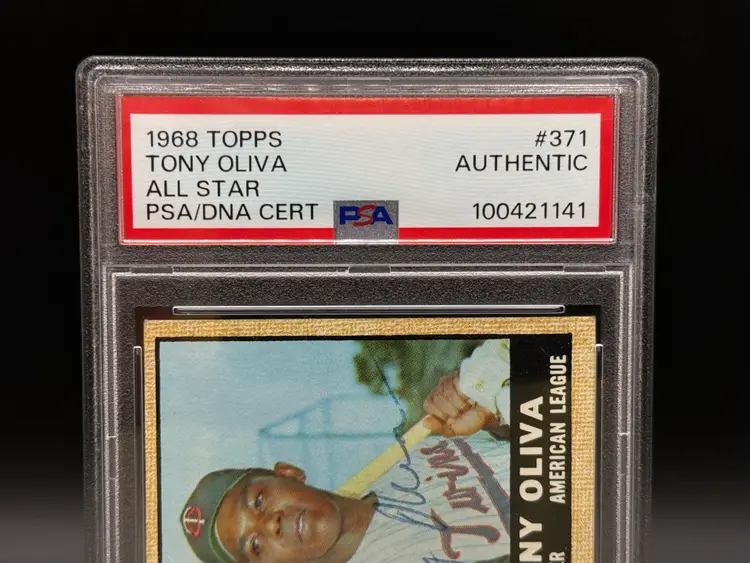 Tony Oliva 1968 Topps All-Star PSA/DNA Certified Authentic #371