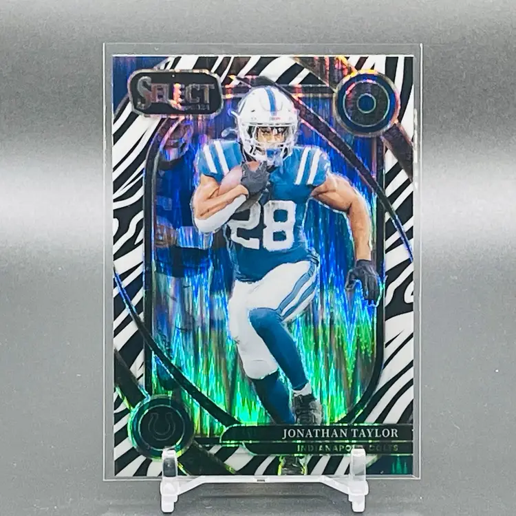 Jonathan Taylor 2024 Select Zebra SP - Indianapolis Colts