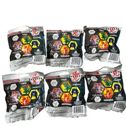 Bakugan Mystery Figure Spin Master Blind Bags 2020 Lot of 6 Bags.