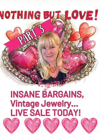 Part 3! Vintage Jewelry Pink, Red, Hearts & More!