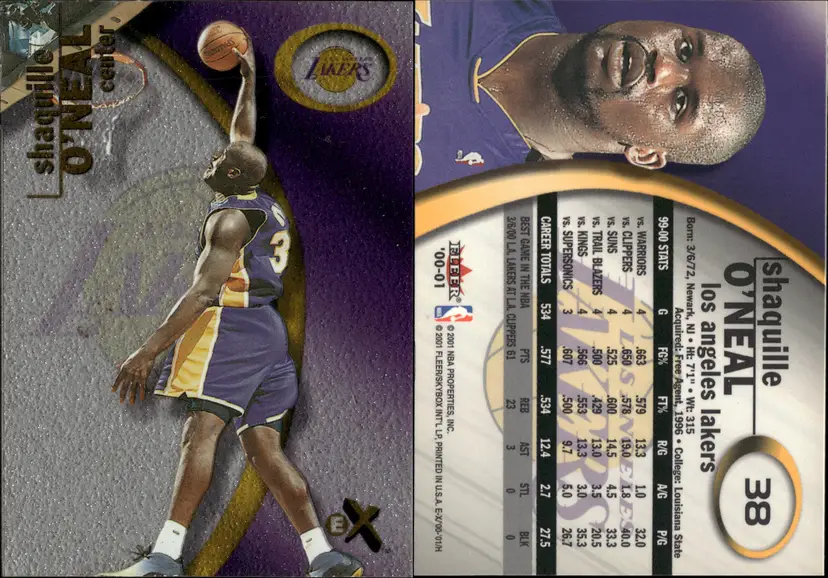 🏀 SHAQUILLE O'NEAL | 10-Card Raw Lot | Magic & Lakers | RC | Fleer, EX, Hoops & More