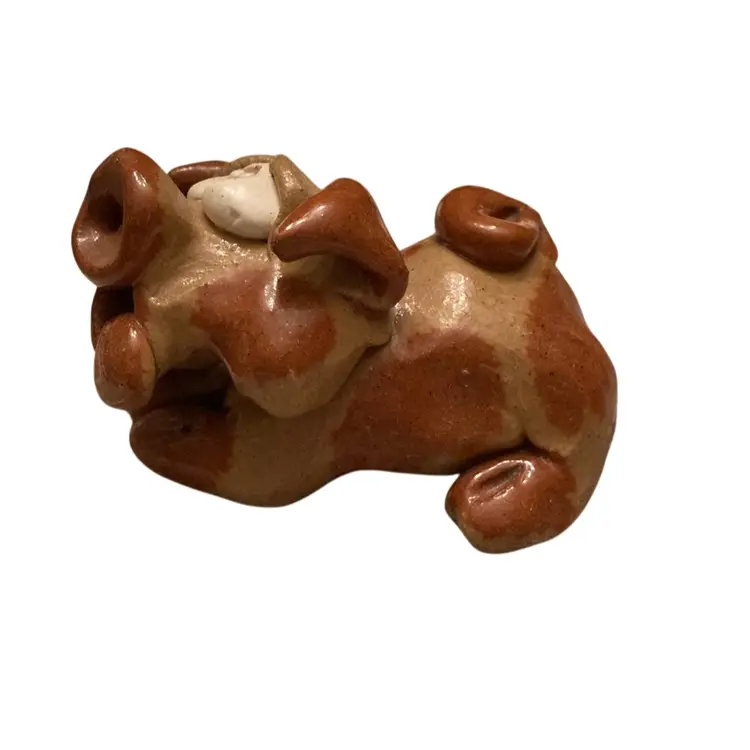Nancy Hicks Whimsical Pottery Pig
