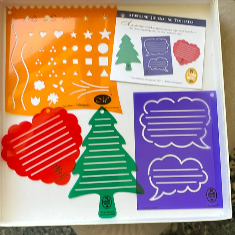 Journaling Templates Set Of 4 Templates