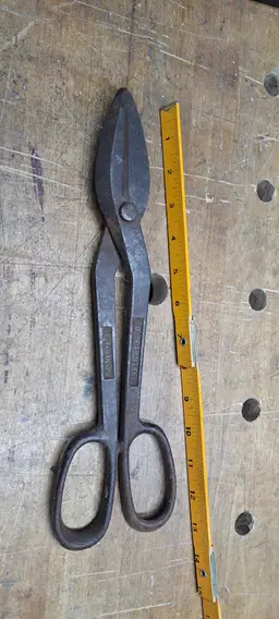12 3/4" New Britain M-470 Metal Shear or Tin Snips