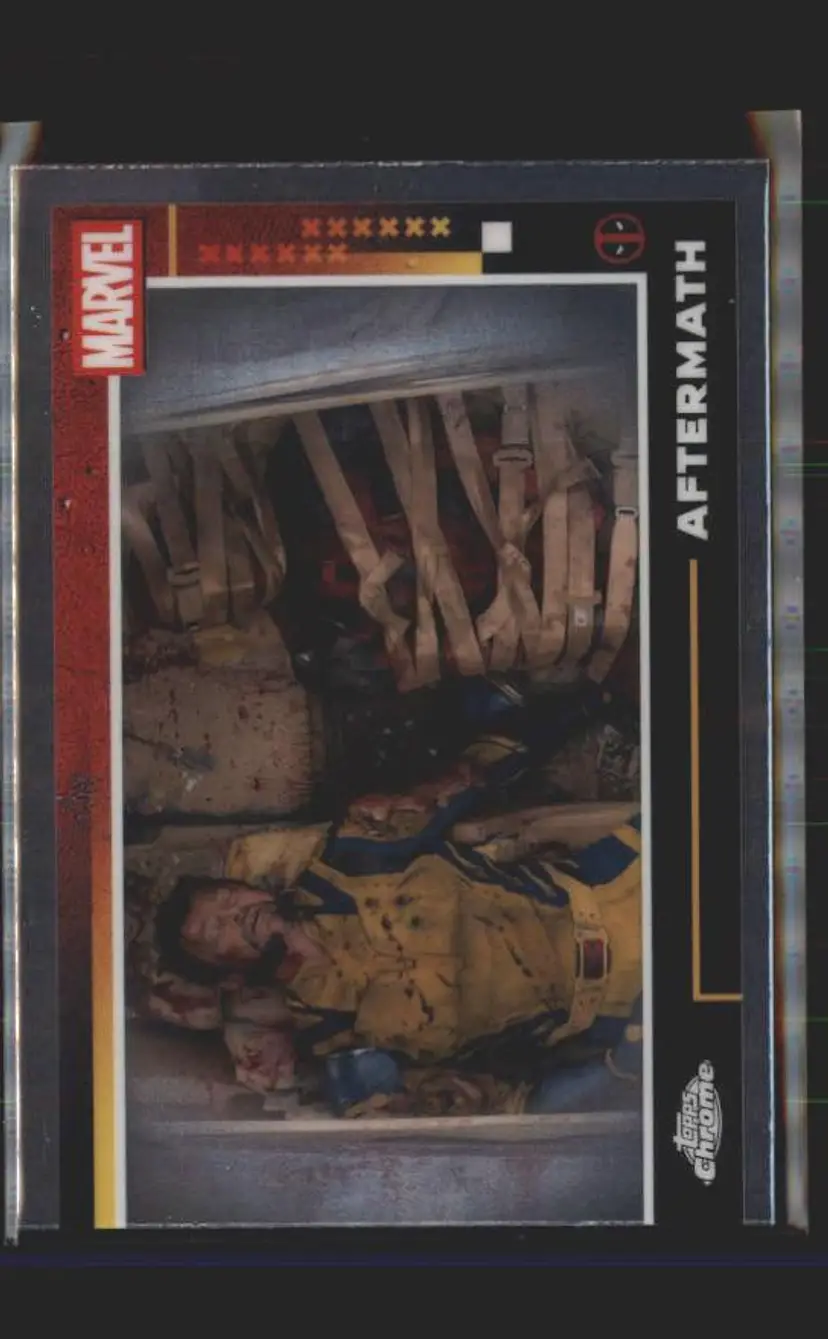 Aftermath 2025 Topps Chrome Marvel Deadpool #76 - (140) -