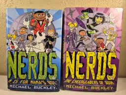 NERDS Vol 1&2 Hardback Books w/ Dust Jackets Michael Buckley
