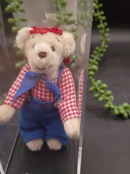 "We Three Bears" Miniature Attic Treasures by Sherrie Dodson 1998 #3  Raggity Andy