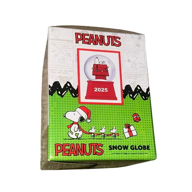 #01 - Peanuts Snoopy JC Penney Black Friday 2025 Limited Edition Small Snow Globe New In Box