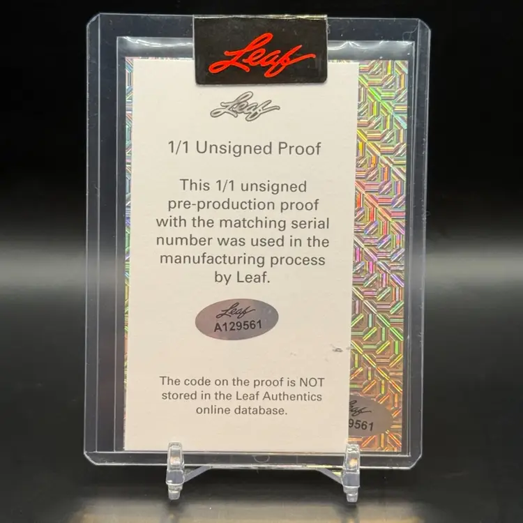 2023 Leaf - Daisy Ridley Pre Production 1/1