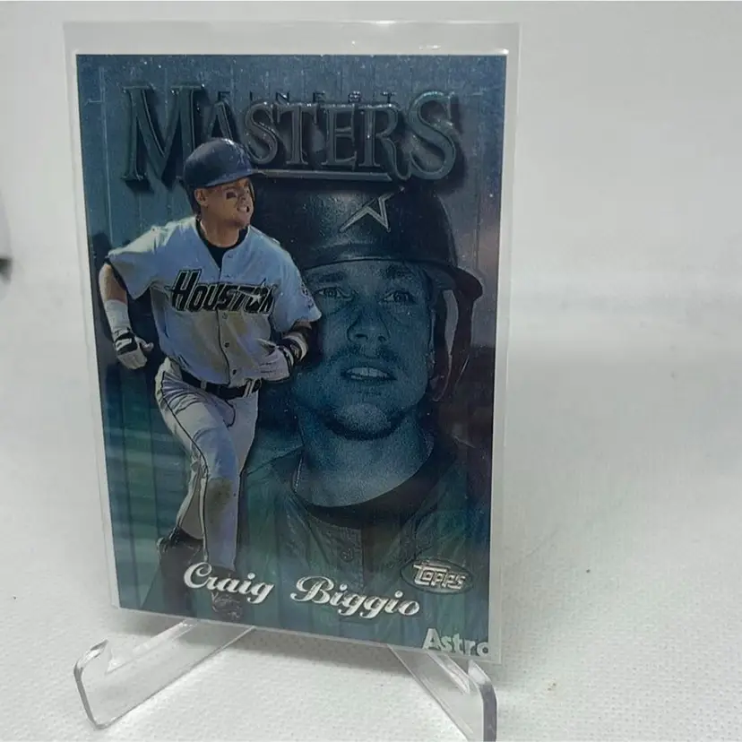 1997 Finest Craig Biggio Houston Astros Uncommon Silver 