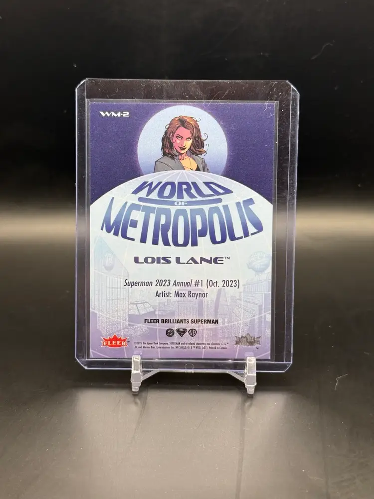 Single - 2025 Fleer Brilliants Superman - Lois Lane World Of Metropolis