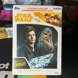 Topps Star Wars Solo: A Star Wars Story Blaster Box Break