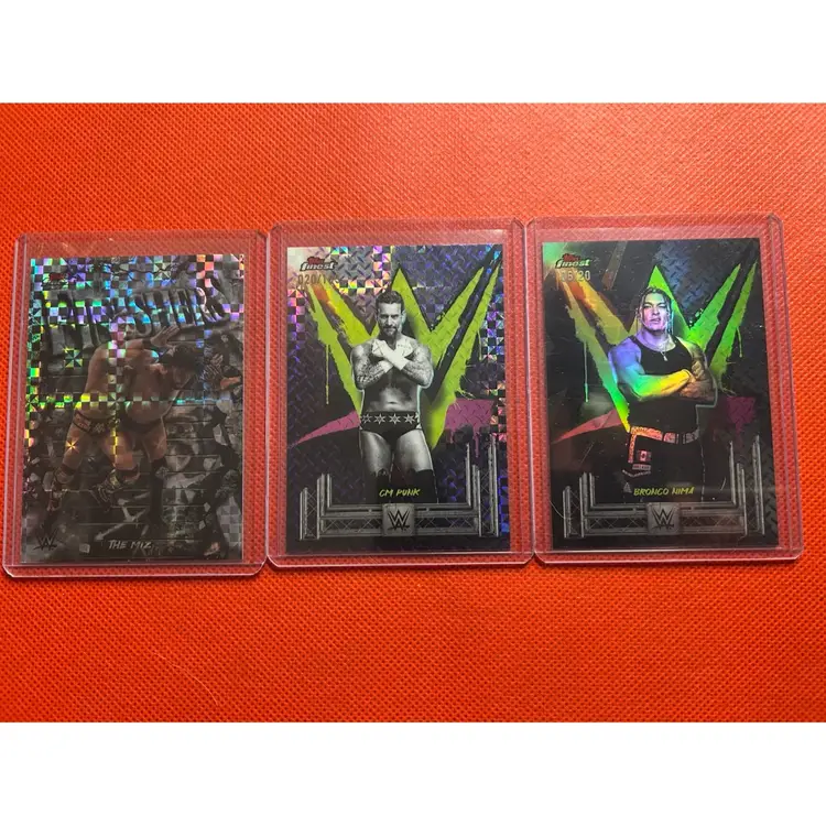 WWE Lot - Miz, CM punk, Nima (#, Insert)