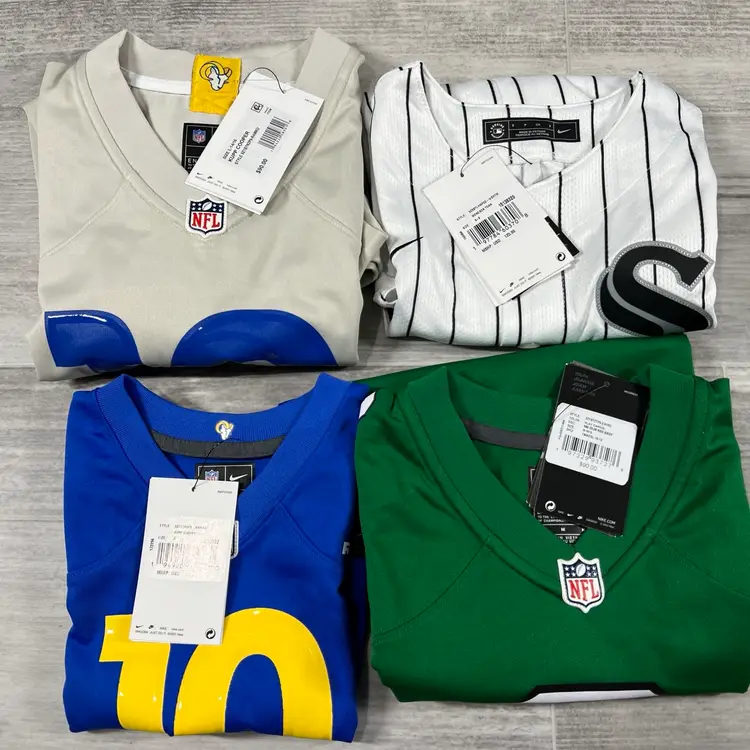 Lot Of 8 Youth Jerseys NWT