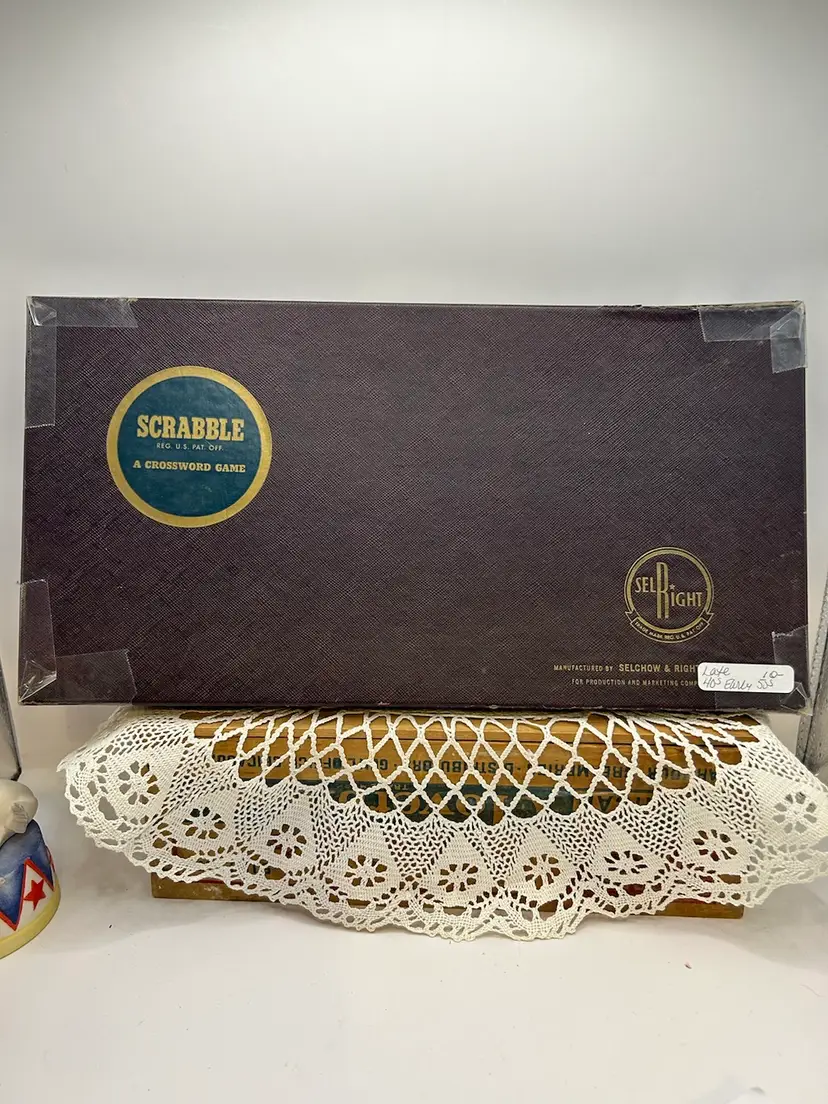 Scrabble Game Early 1950s