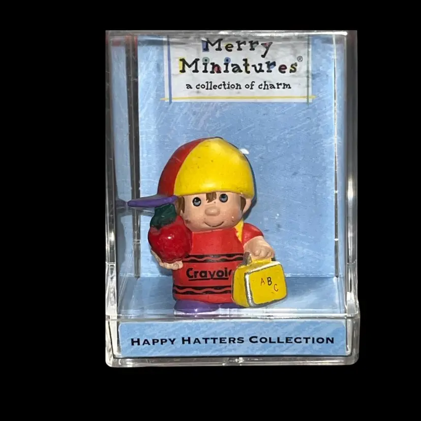 2000 Booker Beanie Hallmark Merry Miniature In Case