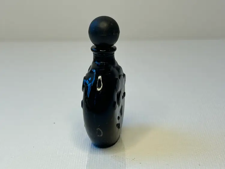 Vintage Bob Mackie Glass Perfume Bottle by Bob Mackie 1/8oz includes Perfume