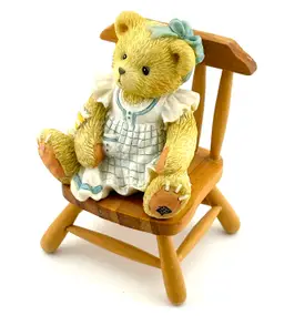 Vintage Cherished Teddies Dina 1996 3.5” Tall x 2.25” Wide