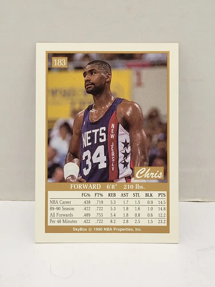 1990-91 Skybox - Chris Morris #183