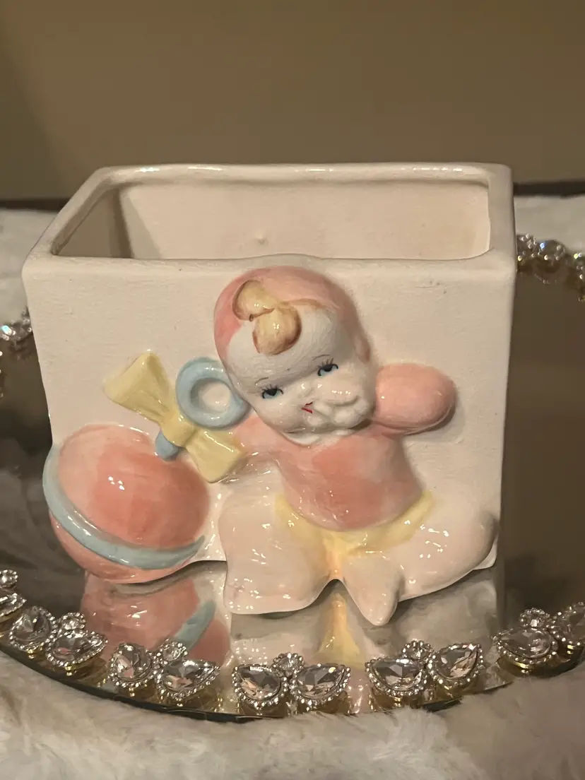 Vintage Baby Planter Vase