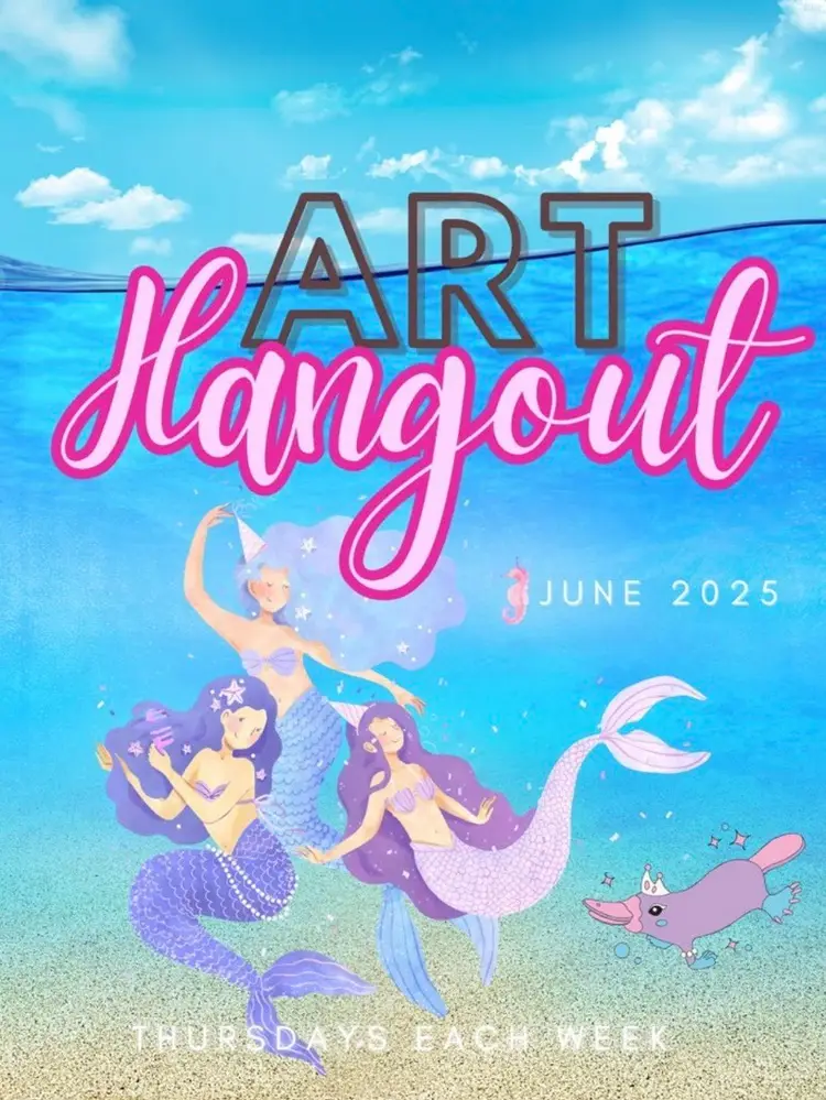 Art Hangout With Procraftinator - Under The Night Sky