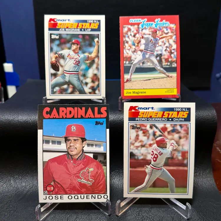 Ozzie Smith 1990 Topps Kmart plus More Fleer - 12 Card Lot St. Louis Cardinals