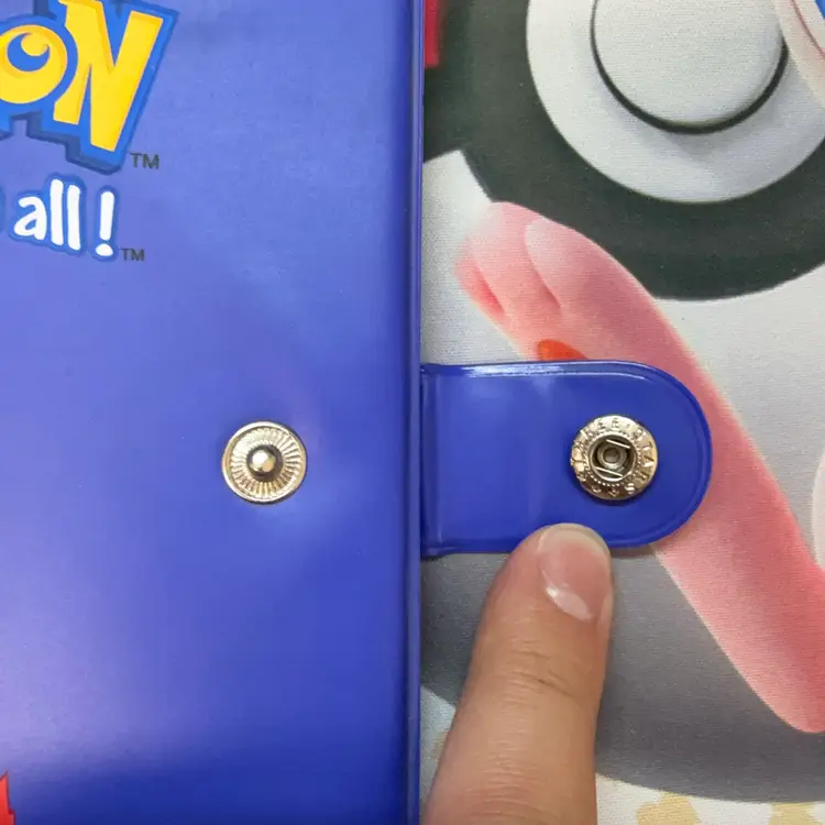 Vintage 1999 Pokémon TCG Blue Charmander Binder