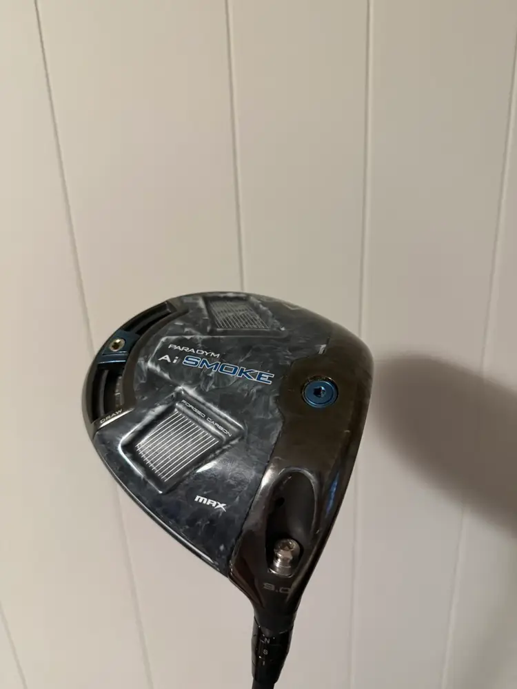 Callaway Paradym Ai Smoke Max Driver – 9.0° – Tensei AV Series 65 Stiff – Excellent Condition RH