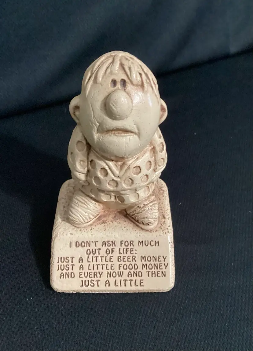 1969 “Paula” Figure #W-114 “I Don’t Ask A Lot In Life…” Original Sticker 4 1/2” High