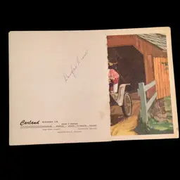 5 Carland Niagara Advertising Cards/Repair Reminders