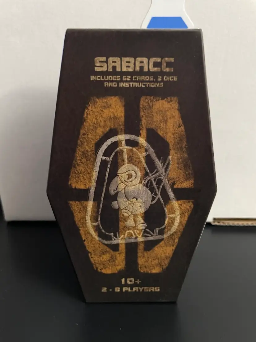 Star Wars SABACC Card & Dice Game Disney Theme Parks Galaxy’s Edge NIB