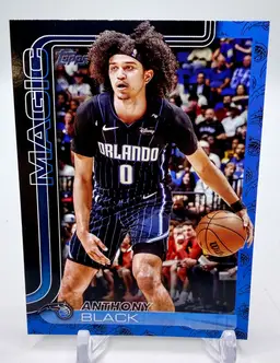 Anthony Black 2025 26 Topps Basketball #89 Team Color Border Orlando Magic