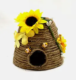 Bee Hive Decor Farmhouse Coffee Table Decorative Tier Tray Coffee Bar Handmade