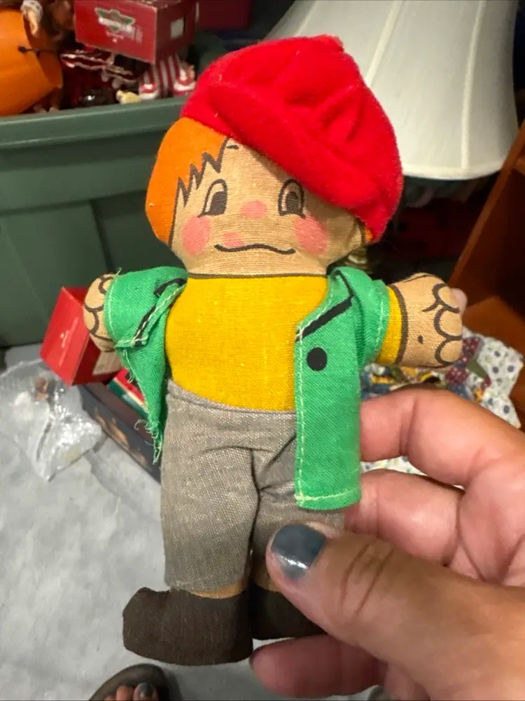 Vintage The Fuller Brush Company Santa Claus Sprite Doll Thumbsy See Pics For Condition