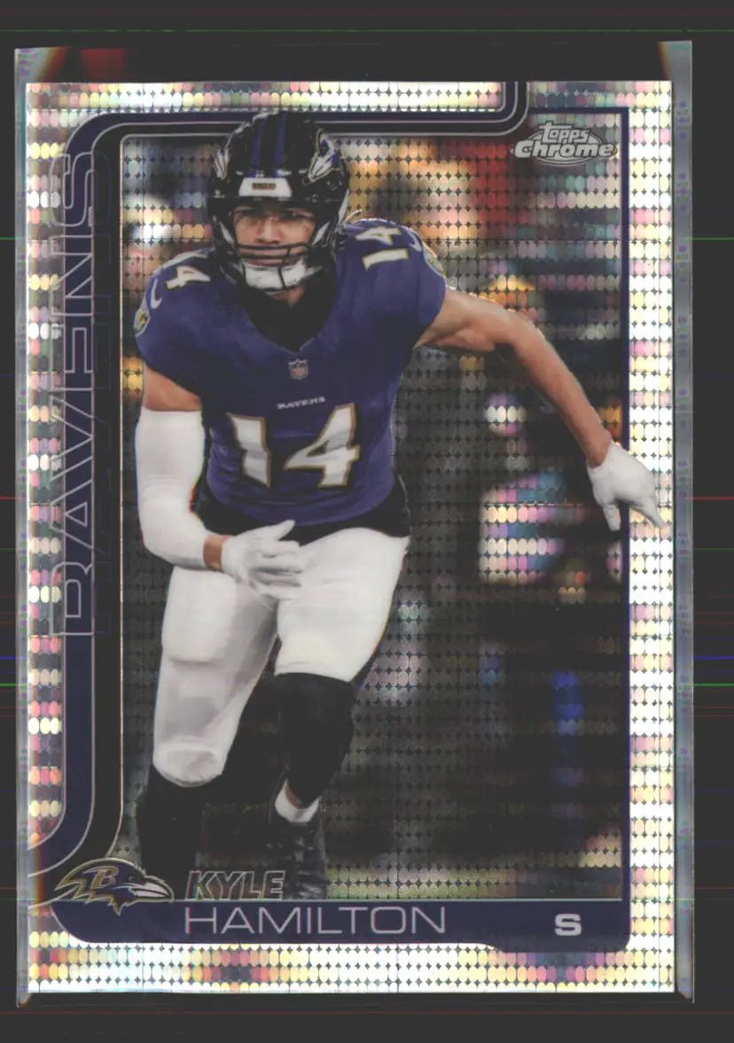 Kyle Hamilton 2025 Topps Chrome Pulsar #29 - (142) - Baltimore Ravens